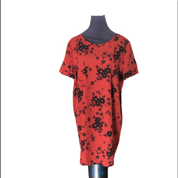 Joe Fresh Print Tee Dress - Picture 3 of 7